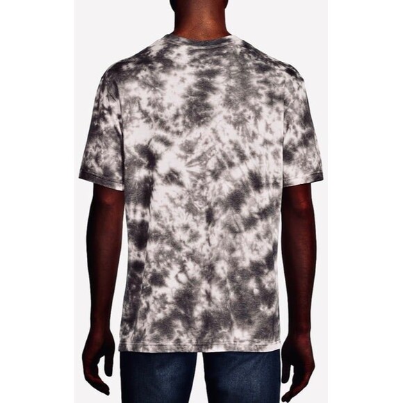 Eazy E Charcoal Sky Tie Dye Big Men's Graphic Tee soft feel short sleeve Gray - Picture 2 of 4